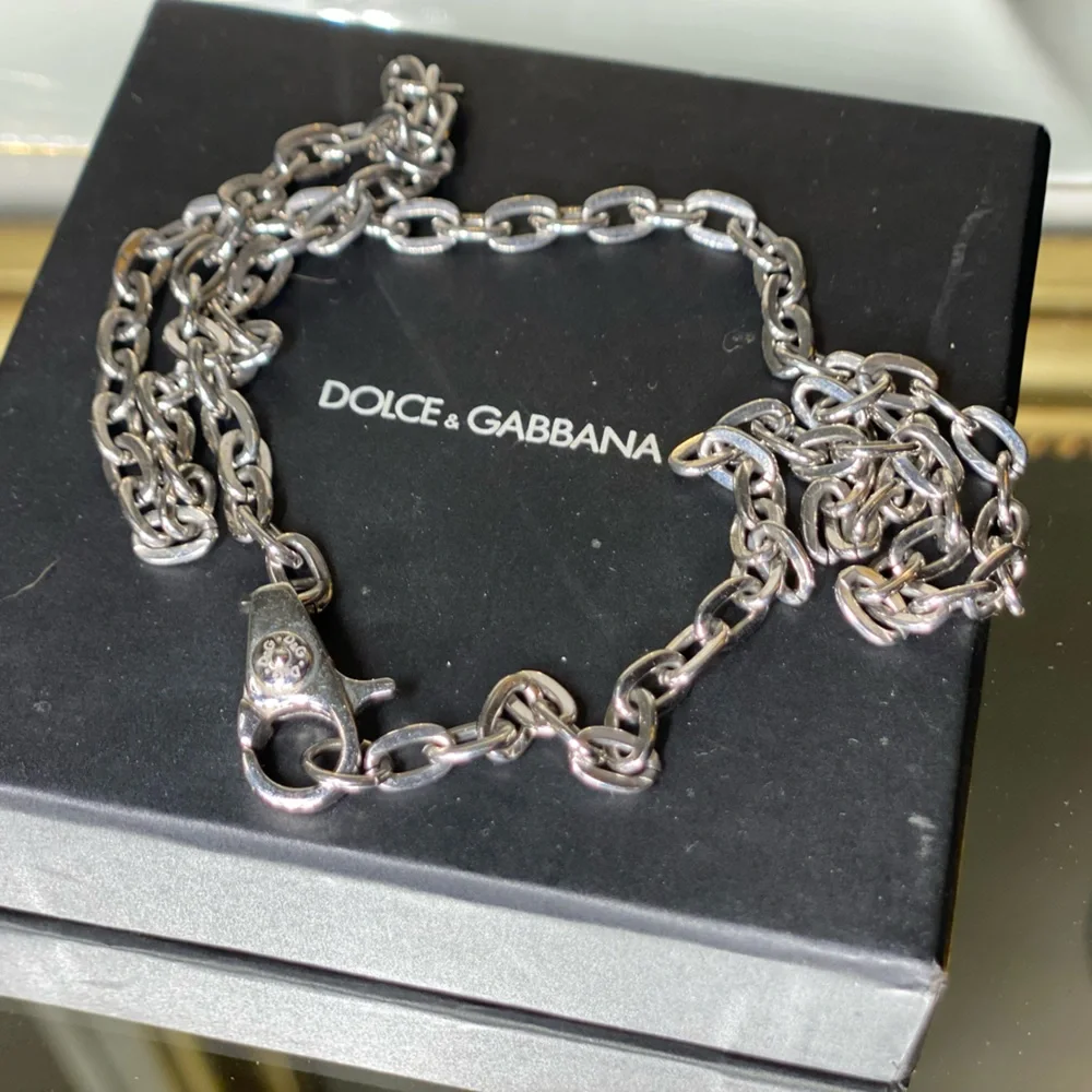 Dolce & Gabbana D&G Necklace Plate Pendant
